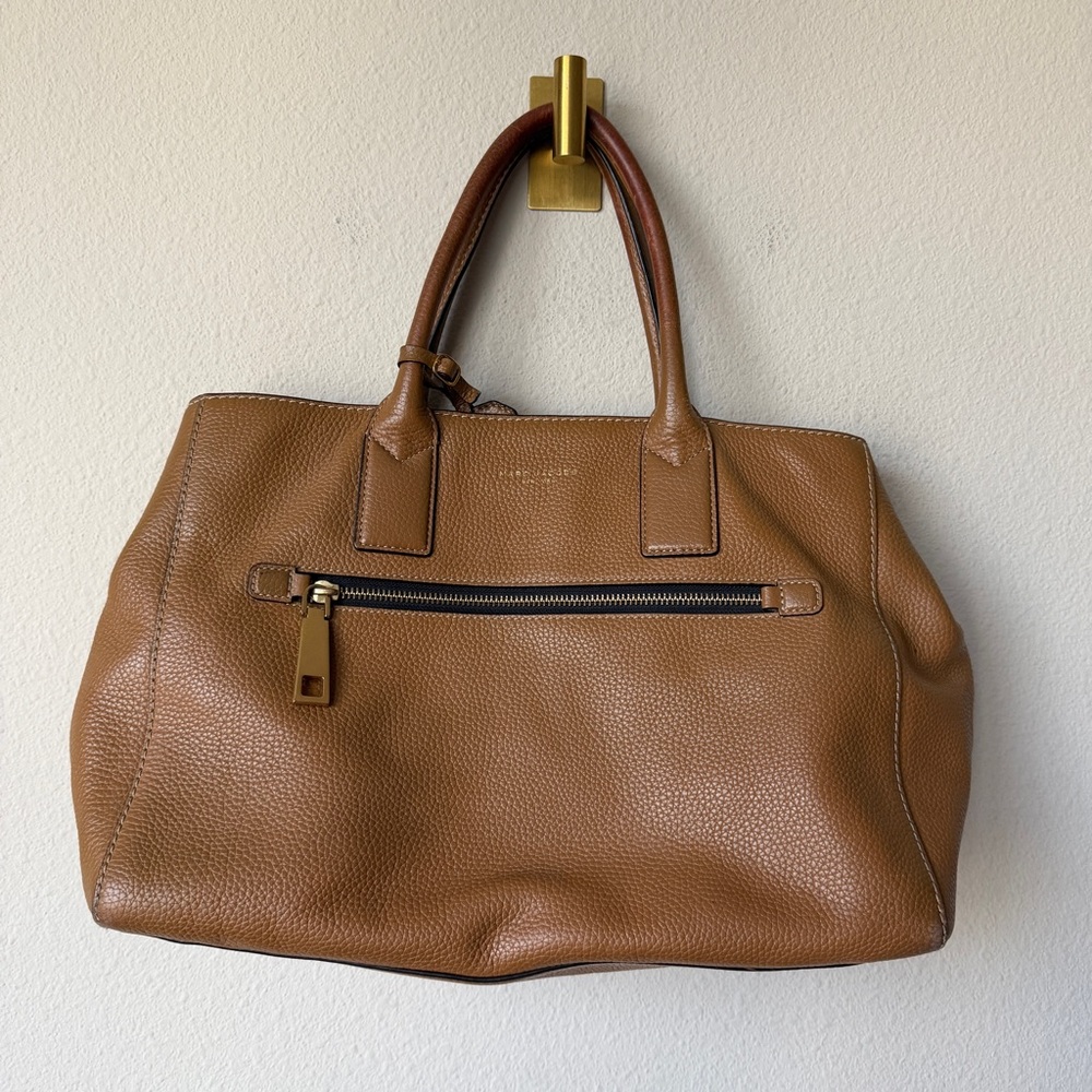 Marc Jacobs Gotham Cognac Brown Leather Tote Bag